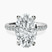 Pre-Designed Platinum Venetia Half Eternity Lab Diamond Ring