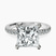 Pre-Designed Platinum Venetia Half Eternity Lab Diamond Ring