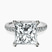 Pre-Designed Platinum Venetia Half Eternity Lab Diamond Ring