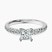Pre-Designed Platinum Venetia Half Eternity Lab Diamond Ring