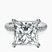 Pre-Designed Platinum Venetia Half Eternity Lab Diamond Ring
