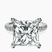Pre-Designed Platinum Venetia Half Eternity Lab Diamond Ring