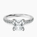 Pre-Designed 14ct White Gold Venetia Half Eternity Lab Diamond Ring