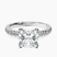 Pre-Designed Platinum Venetia Half Eternity Lab Diamond Ring