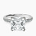 Pre-Designed Platinum Venetia Half Eternity Lab Diamond Ring