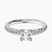 Pre-Designed Platinum Venetia Half Eternity Lab Diamond Ring