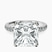 Pre-Designed Platinum Venetia Half Eternity Lab Diamond Ring