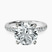 Pre-Designed Platinum Venetia Half Eternity Lab Diamond Ring