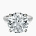 Pre-Designed 10kt White Gold Venetia Half Eternity Lab Diamond Ring