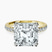 Pre-Designed 10kt Yellow Gold Venetia Half Eternity Lab Diamond Ring