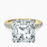 Pre-Designed 14kt Yellow Gold Venetia Half Eternity Lab Diamond Ring