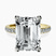 Pre-Designed 10kt Yellow Gold Venetia Half Eternity Lab Diamond Ring