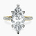 Pre-Designed 14kt Yellow Gold Venetia Half Eternity Lab Diamond Ring