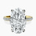 Pre-Designed 14kt Yellow Gold Venetia Half Eternity Lab Diamond Ring