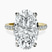 Pre-Designed 10kt Yellow Gold Venetia Half Eternity Lab Diamond Ring