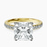 Pre-Designed 14kt Yellow Gold Venetia Half Eternity Lab Diamond Ring