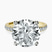 Pre-Designed 10kt Yellow Gold Venetia Half Eternity Lab Diamond Ring