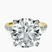 Pre-Designed 10kt Yellow Gold Venetia Half Eternity Lab Diamond Ring