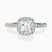 Pre-Designed 10kt Rose Gold Lumina Halo Lab Diamond Eternity Ring