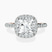 Pre-Designed 14kt Rose Gold Lumina Halo Lab Diamond Eternity Ring