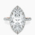 Pre-Designed 18kt Rose Gold Lumina Halo Lab Diamond Eternity Ring