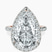Pre-Designed 18kt Rose Gold Lumina Halo Lab Diamond Eternity Ring