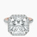 Pre-Designed 18kt Rose Gold Lumina Halo Lab Diamond Eternity Ring