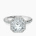 Pre-Designed Platinum Lumina Halo Lab Diamond Eternity Ring