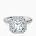 Pre-Designed Platinum Lumina Halo Lab Diamond Eternity Ring