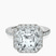 Pre-Designed Platinum Lumina Halo Lab Diamond Eternity Ring