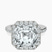 Pre-Designed Platinum Lumina Halo Lab Diamond Eternity Ring