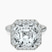 Pre-Designed Platinum Lumina Halo Lab Diamond Eternity Ring