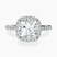 Pre-Designed Platinum Lumina Halo Lab Diamond Eternity Ring