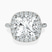 Pre-Designed Platinum Lumina Halo Lab Diamond Eternity Ring