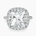 Pre-Designed Platinum Lumina Halo Lab Diamond Eternity Ring