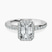 Pre-Designed Platinum Lumina Halo Lab Diamond Eternity Ring