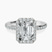 Pre-Designed Platinum Lumina Halo Lab Diamond Eternity Ring