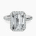 Pre-Designed Platinum Lumina Halo Lab Diamond Eternity Ring