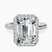 Pre-Designed Platinum Lumina Halo Lab Diamond Eternity Ring