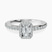 Pre-Designed Platinum Lumina Halo Lab Diamond Eternity Ring