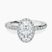 Pre-Designed Platinum Lumina Halo Lab Diamond Eternity Ring