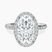 Pre-Designed Platinum Lumina Halo Lab Diamond Eternity Ring