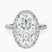 Pre-Designed Platinum Lumina Halo Lab Diamond Eternity Ring