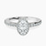 Pre-Designed Platinum Lumina Halo Lab Diamond Eternity Ring