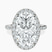 Pre-Designed Platinum Lumina Halo Lab Diamond Eternity Ring