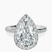 Pre-Designed Platinum Lumina Halo Lab Diamond Eternity Ring