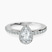 Pre-Designed Platinum Lumina Halo Lab Diamond Eternity Ring
