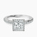 Pre-Designed Platinum Lumina Halo Lab Diamond Eternity Ring