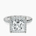 Pre-Designed Platinum Lumina Halo Lab Diamond Eternity Ring