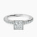 Pre-Designed Platinum Lumina Halo Lab Diamond Eternity Ring